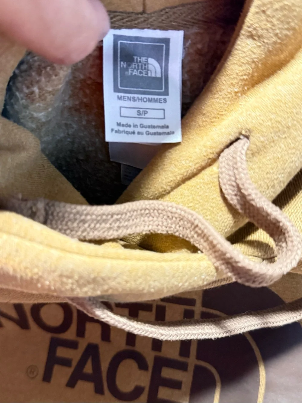 The North Face Men’s Brown Logo Pullover Hoodie